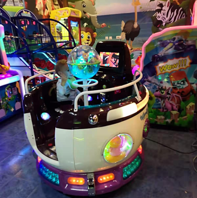 Revolving Coin Kiddie Carousel | Elong Amusement