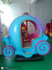 Load image into Gallery viewer, Cute princess kiddie ride car
